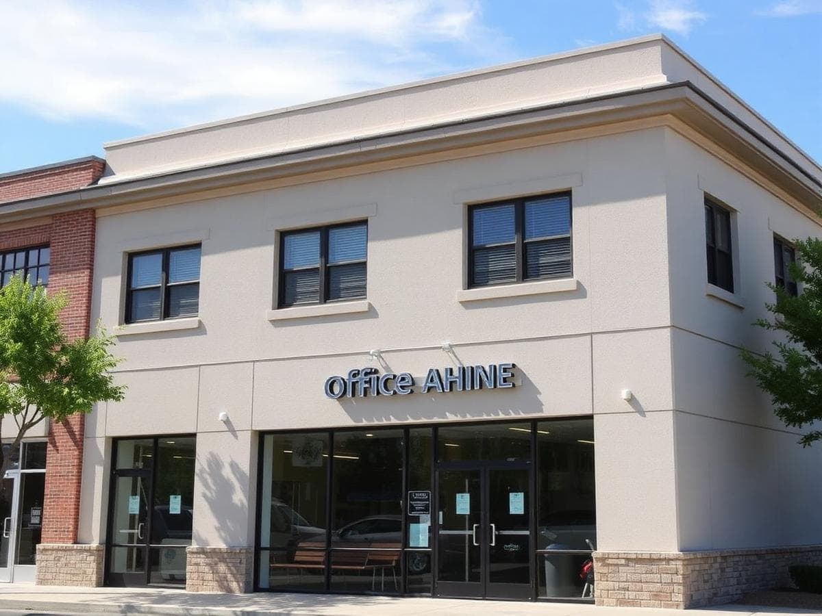 Commercial painting project in Dunwoody, Georgia