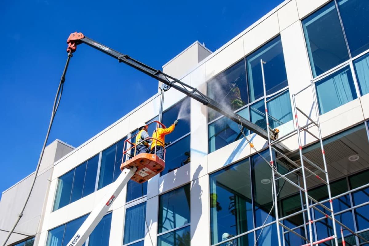 Commercial Exterior Repaints by Dunwoody Painters
