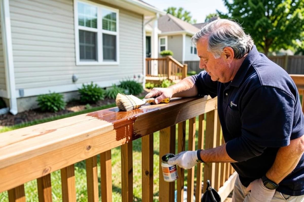 Deck Painting & Staining by Dunwoody Painters